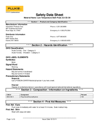 Thumbnail of document Data Sheet - 5010 - 5023 Bath Fluids